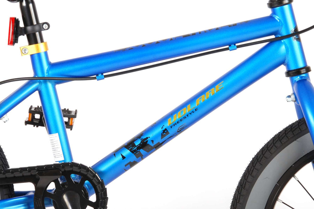Volare Cool Rider Children's Bike Boys 16 Zoll blau zwei Handbremsen 95% versammelten sich