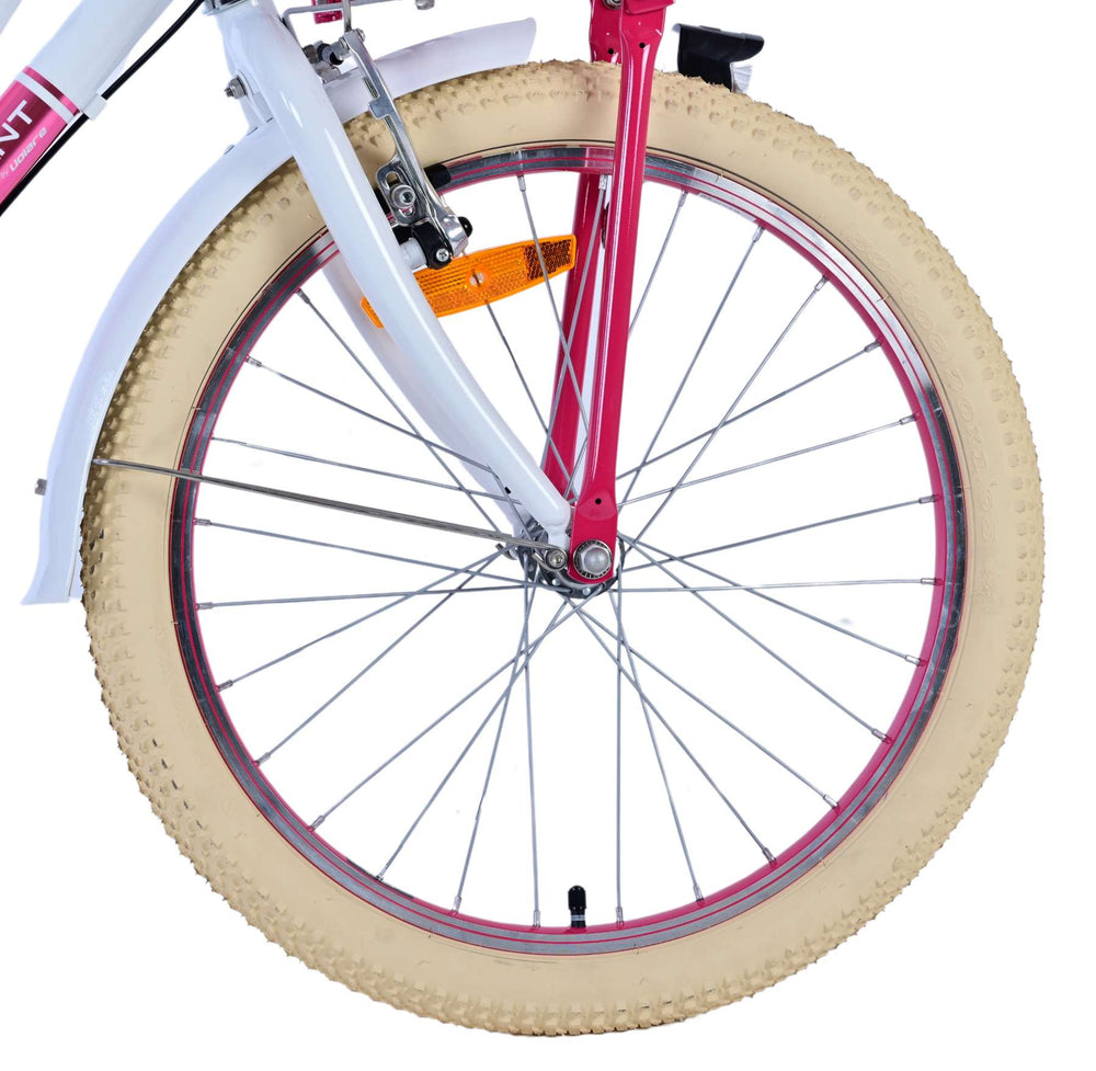 Volare Volare Children's Bike Girls 20 Zoll weiß 3 Zahnräder