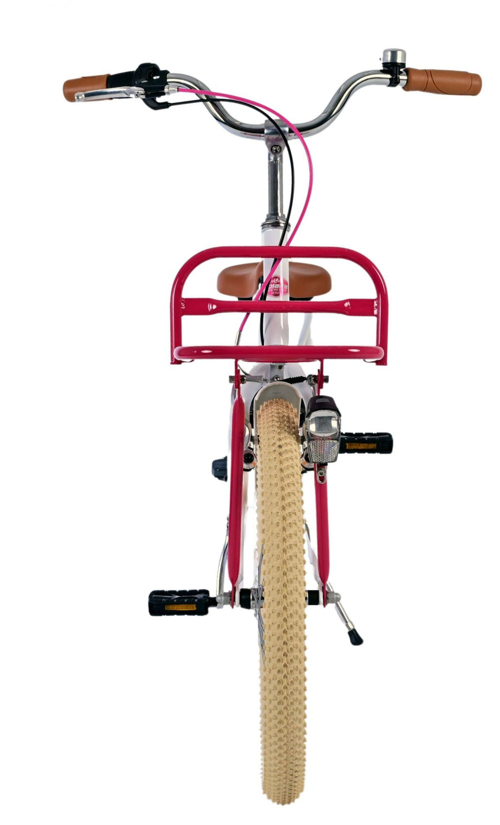 Volare Volare Children's Bike Girls 20 Zoll weiß 3 Zahnräder
