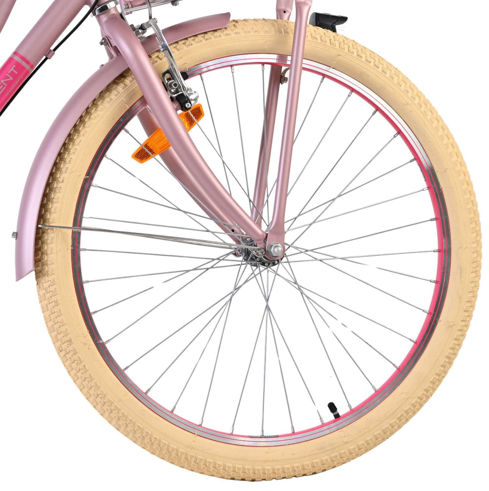 Volare ausgezeichnetes Kinderfahrrad – Mädchen – 24 Zoll – mattrosa – 3 Gänge