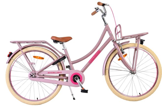 Volare ausgezeichnetes Kinderfahrrad – Mädchen – 24 Zoll – mattrosa