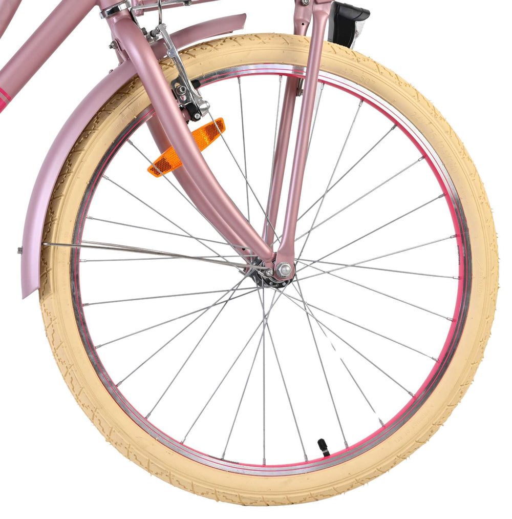 Volare ausgezeichnetes Kinderfahrrad – Mädchen – 24 Zoll – mattrosa