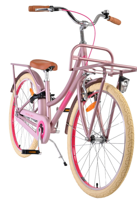Volare ausgezeichnetes Kinderfahrrad – Mädchen – 24 Zoll – mattrosa