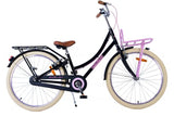 Volare Volare Kinderfahrrad Mädchen 24 Zoll Schwarz Zwei Handbremsen