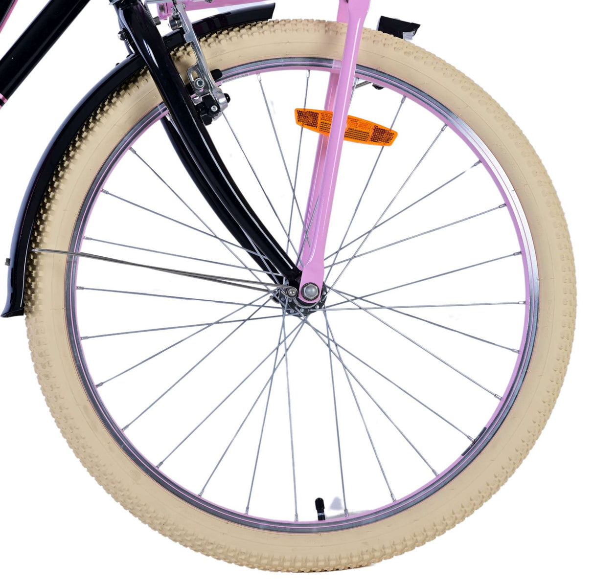 Volare Volare Kinderfahrrad Mädchen 24 Zoll Schwarz Zwei Handbremsen