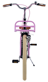Volare Volare Kinderfahrrad Mädchen 24 Zoll Schwarz Zwei Handbremsen