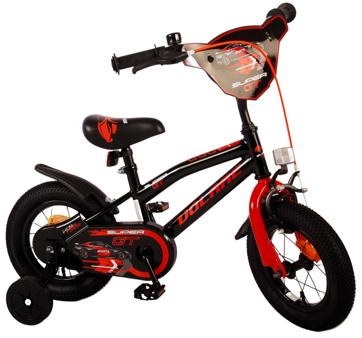 Volare Super GT Bike Children Bike Boys 12 pulgadas Rojo