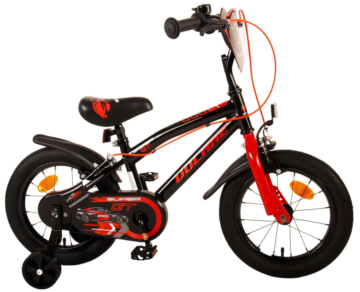 Volare Super GT Kinderfiets Jongens 14 inch Rood Twee handremmen