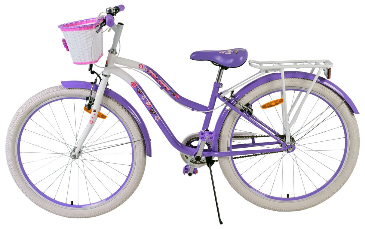Volare schönes Kinderfahrrad – Mädchen – 26 Zoll – lila – zwei Handbremsen