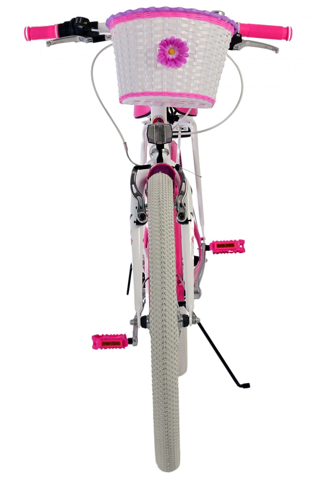 Volare schönes Kinderfahrrad – Mädchen – 24 Zoll – Pink – 7 Gänge