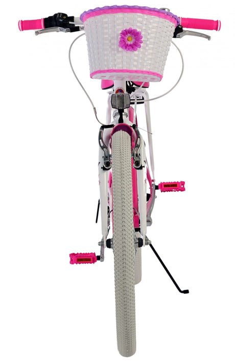 Volare schönes Kinderfahrrad – Mädchen – 24 Zoll – Pink – 7 Gänge