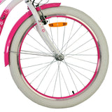 Volare schönes Kinderfahrrad – Mädchen – 24 Zoll – Pink – zwei Handbremsen