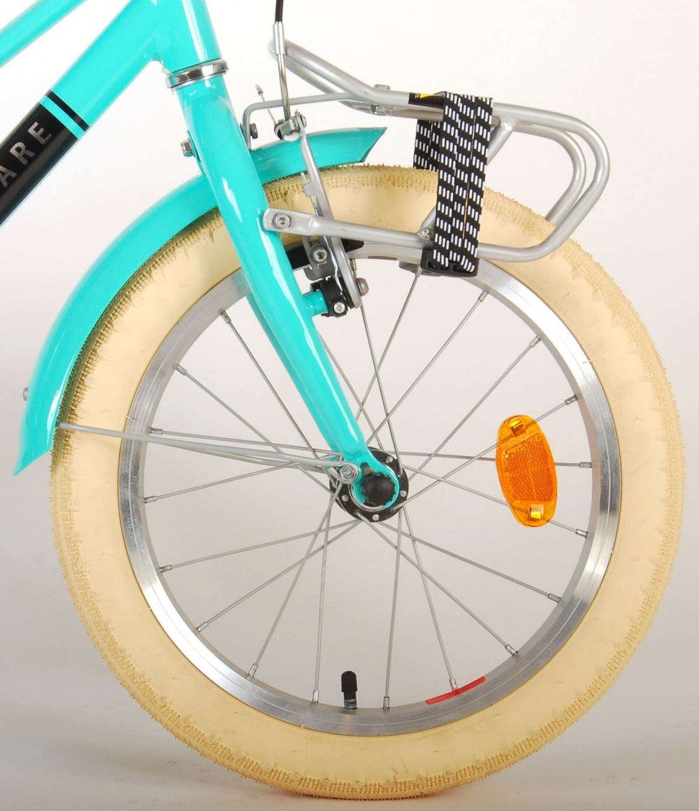 Volare Melody Children's Bicycle - Mädchen - 16 Zoll - Türkis - Prime Collection