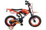 Volare motorcykel barncykelpojkar 12 tum orange 95% monterade