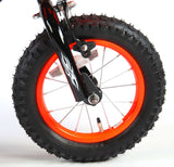 Volare motorcykel barncykelpojkar 12 tum orange 95% monterade