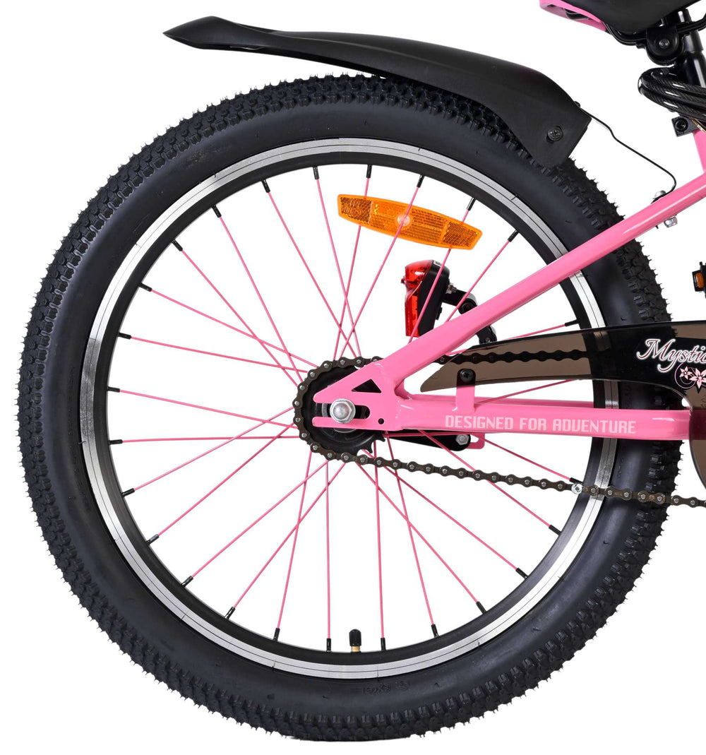 Volare Mystic Kinderfahrrad – 20 Zoll – Rosa