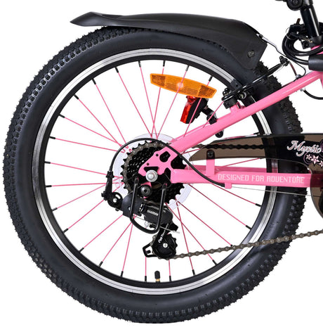 Volare Mystic Kinderfahrrad – 20 Zoll – Pink – 7 Gänge