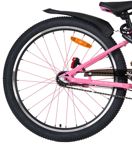 Volare Mystic Kinderfahrrad - 24 Zoll - Pink - Nexus 3