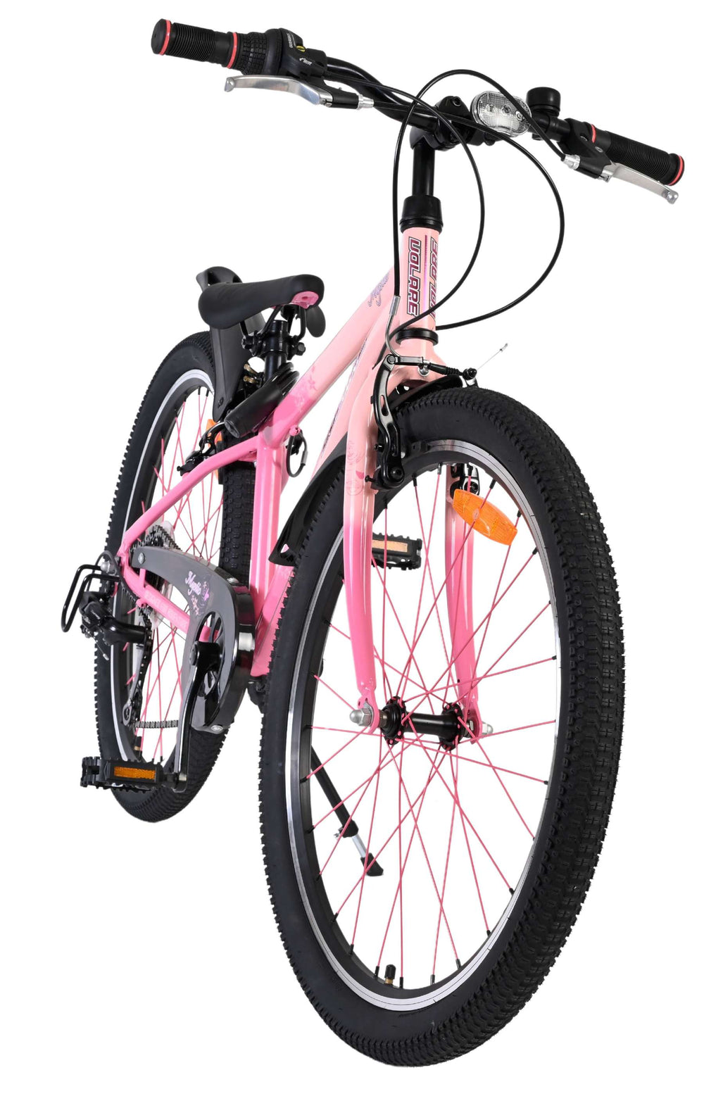 Volare Mystic Kinderfahrrad – 24 Zoll – Pink – 7 Gänge