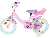 Volare Olivia Kinderfahrrad – Mädchen – 14 Zoll – Pink – zwei Handbremsen
