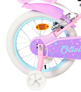 Volare Olivia Kinderfahrrad – Mädchen – 16 Zoll – Pink – zwei Handbremsen