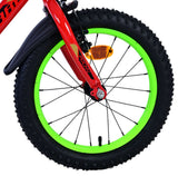 Volare rocky kinderfiets - jongens - 16 inch - rood