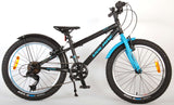 Volare Rocky Children's Bicycle - 20 tum - Blue Black - 85% monterad - 6 Speed ​​- Prime Collection