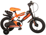 Volare Sportivo Children's Bicycle - Boys - 12 pouces - Neon Oranje Black - deux freins à main - 95% assemblés