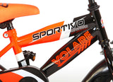 Volare Sportivo Children's Bike Boys 12 Inch Neon Oranje Black 95% samlet