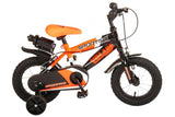 Volare Sportivo Children's Bicycle - Boys - 12 pouces - Neon Oranje Black - deux freins à main - 95% assemblés