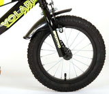 Volare Sportivo Kinderbike Jungen 14 Zoll Neon Geel Black zwei Handbremsen 95% versammelte