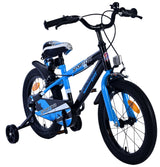Volare Sportivo Kinderrad - Jungen - 16 Zoll - Blau Schwarz - Zwei Handbremsen