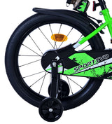 Volare Sportivo Kinderfahrrad - Jungen - 18 Zoll - Grün Schwarz