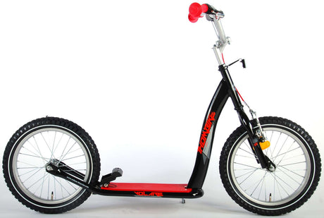 Volare -Schritt - Jungen und Mädchen - 16 Zoll - schwarz rot