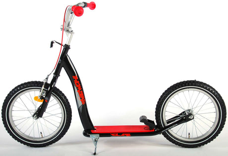 Volare -Schritt - Jungen und Mädchen - 16 Zoll - schwarz rot