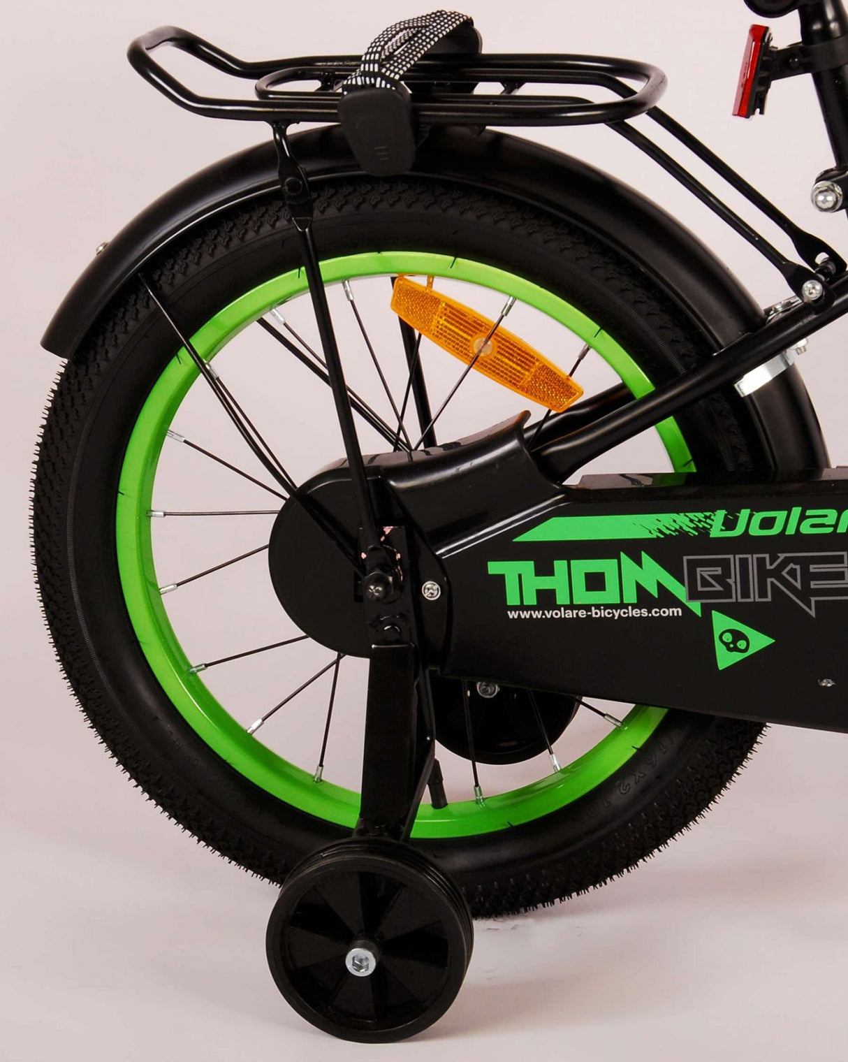 Volare Thombike Kinderrad Jungen 16 Zoll schwarzgrün