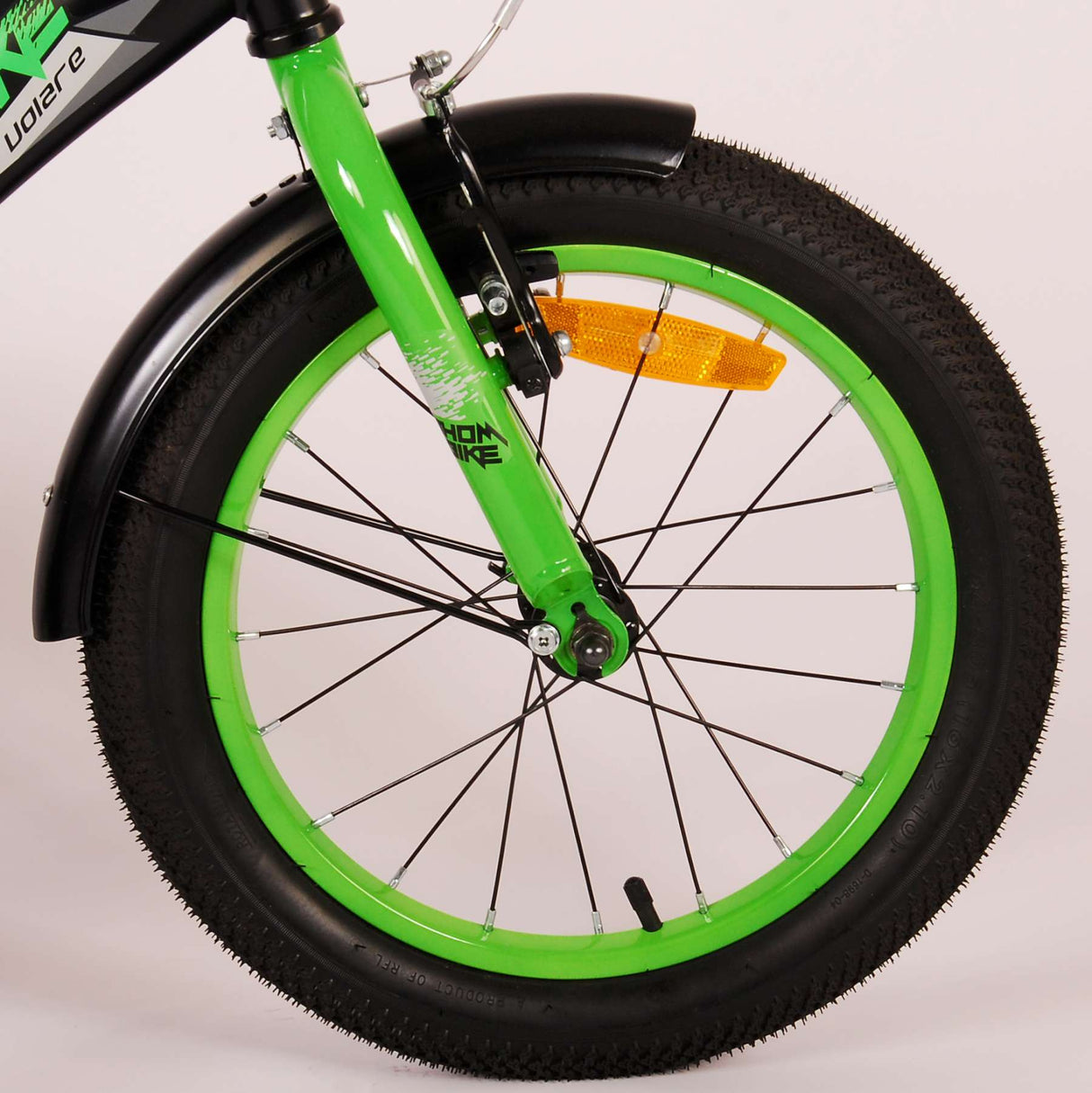 Volare Thombike Bike Children Bike Green de 16 pulgadas Black Green