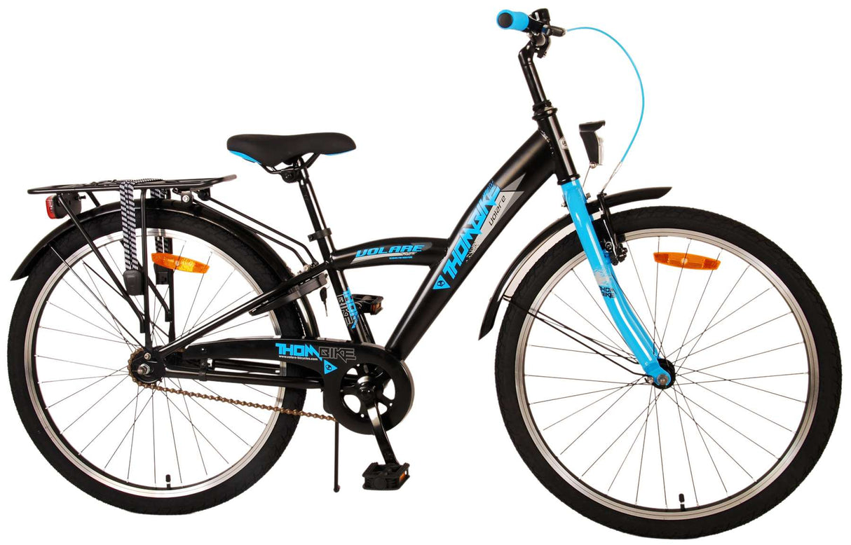 Volare Thombike children's bike - Boys - 24 inch - Black blue