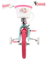 Volare Einhorn Kinderfahrrad - Mädchen - 14 Zoll - Grün