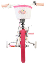 Volare Einhorn Kinderfahrrad - Mädchen - 16 Zoll - Weiß