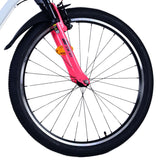 Volare XC Race Children's Bicycle - 26 Zoll - 21 Geschwindigkeit - Weißrosa
