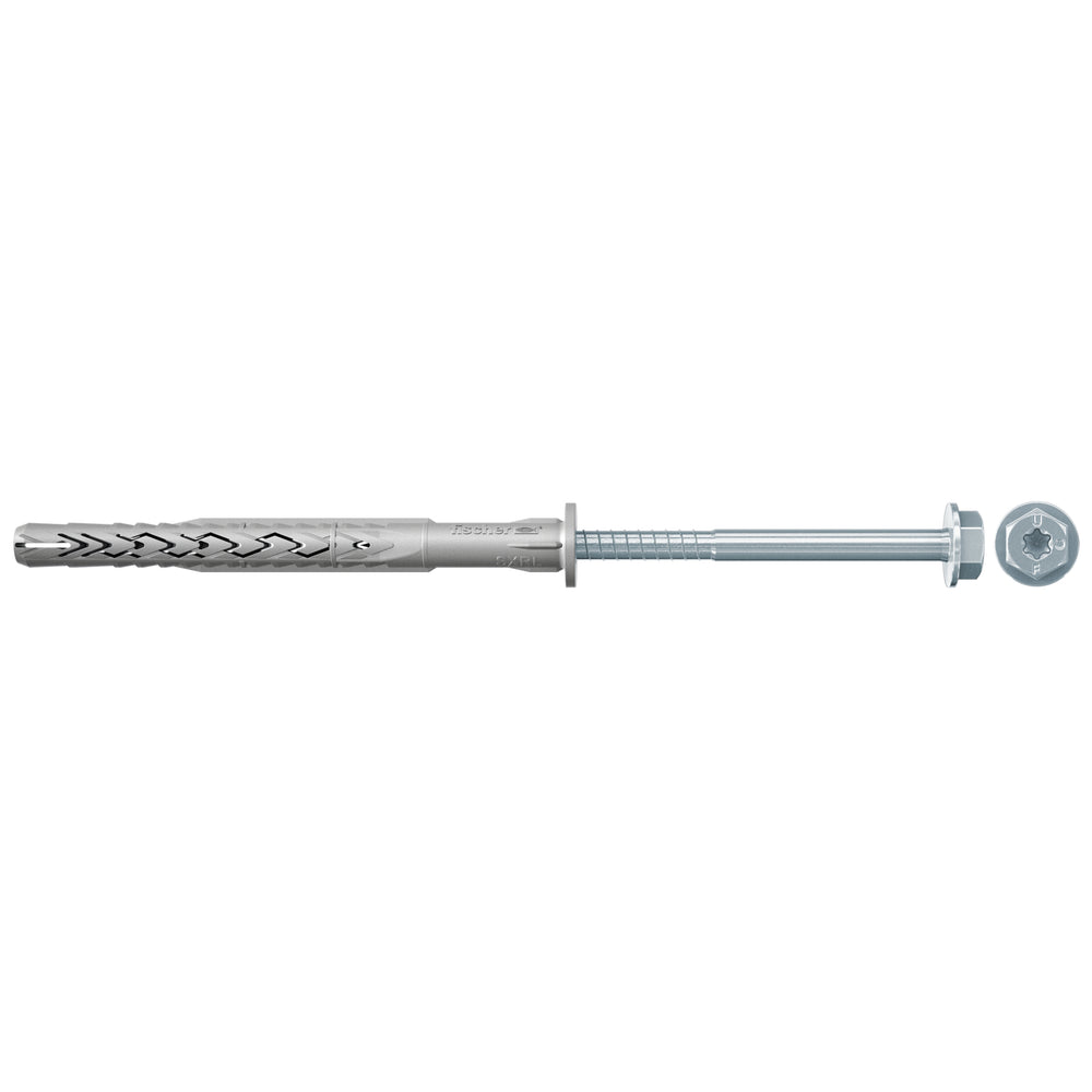 Fischer Baudübel SXRL 8 x 60 Sechskantkopf – 540127 – 50 Stück – 540127
