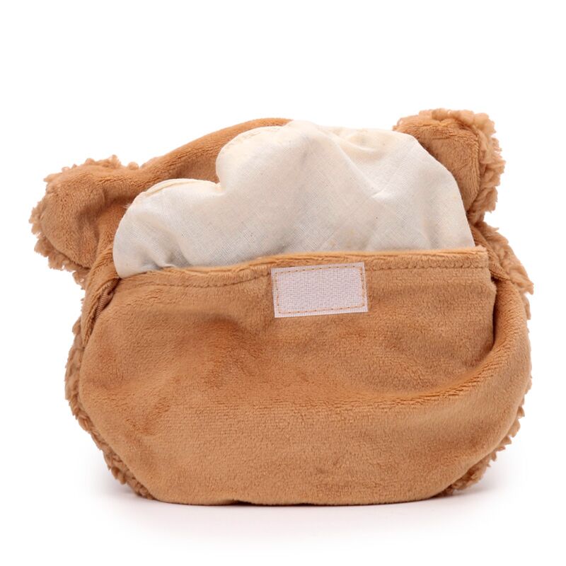 Teddybär, runder Plüsch, Mikrowellen-Wärmepackung, Lavendel, Weizen