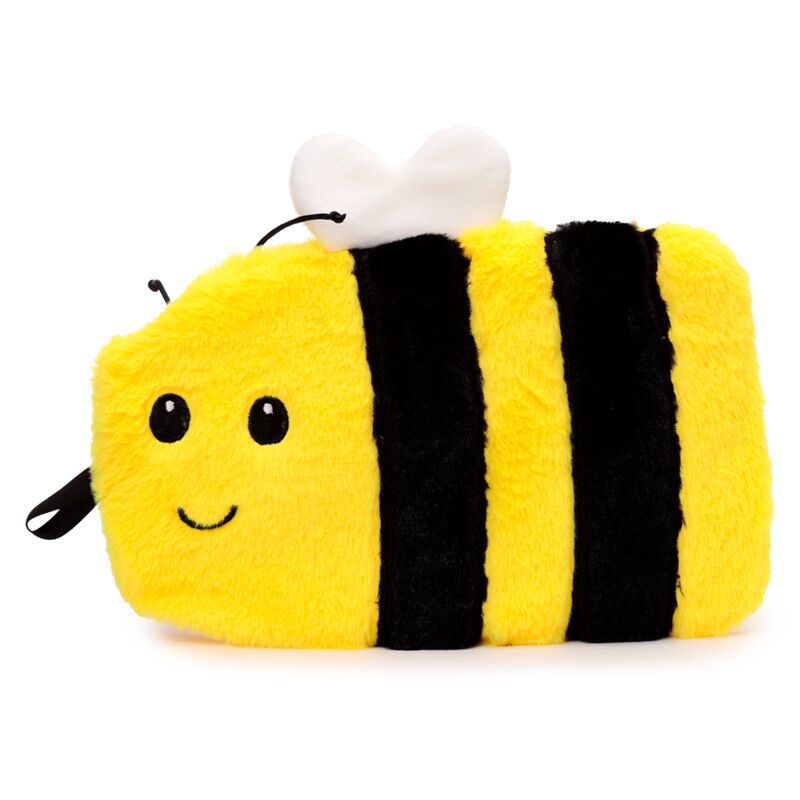 Hommel Wärmflasche 650 ml Plüschbezug