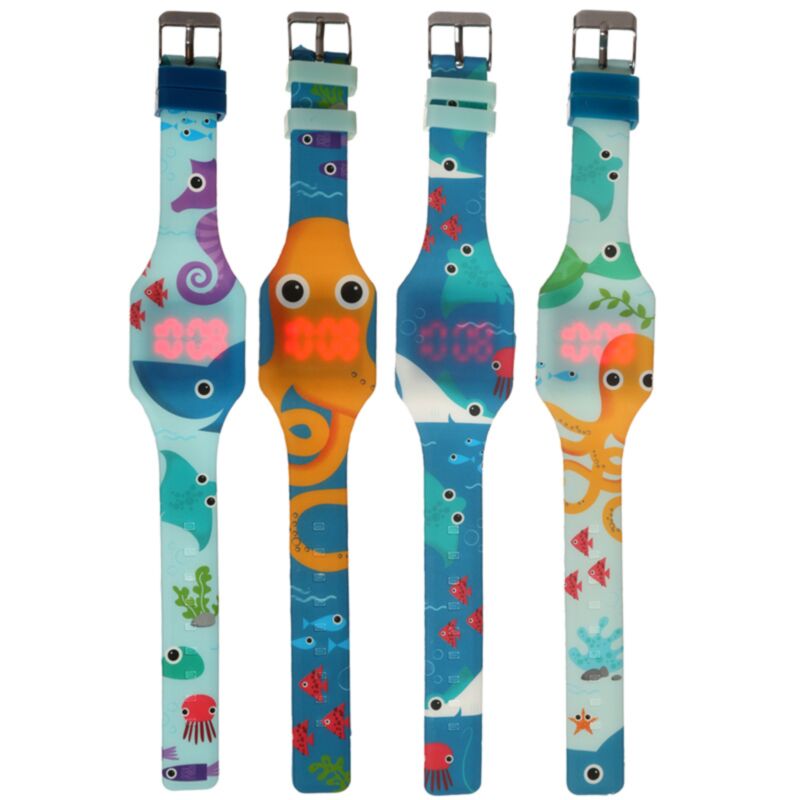 Digitale Silikonuhr „Splosh Sea Life“.