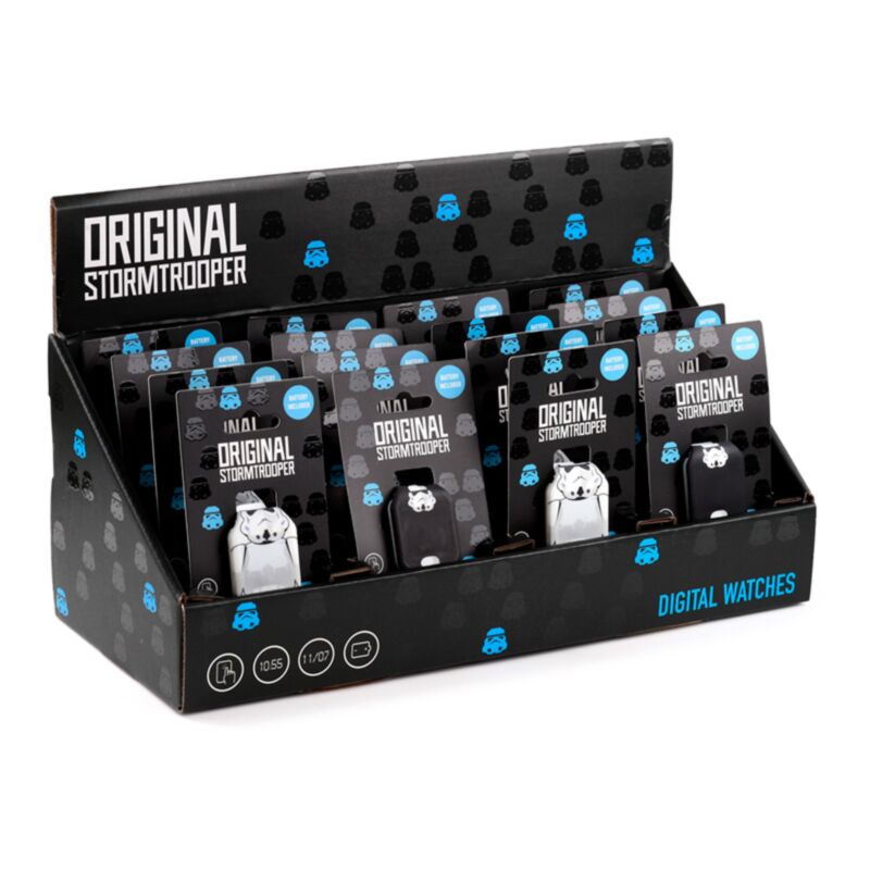 Die originale Stormtrooper-Digitaluhr aus Silikon