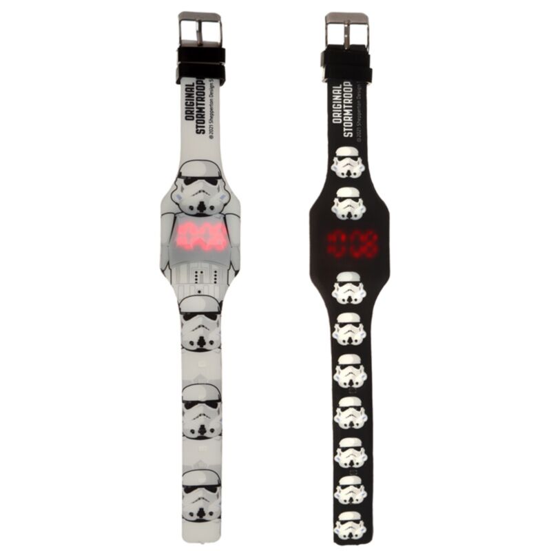 Die originale Stormtrooper-Digitaluhr aus Silikon