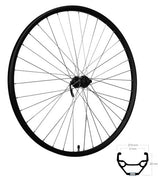 Roland Vorderrad Ryde 28 Taurus21 Shimano QC300 Schwarz