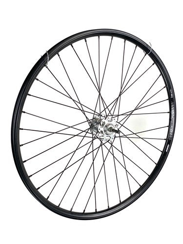 Hinterrad 28 Zoll 622 Schwarz Black Speichen 3V Rollerbrake