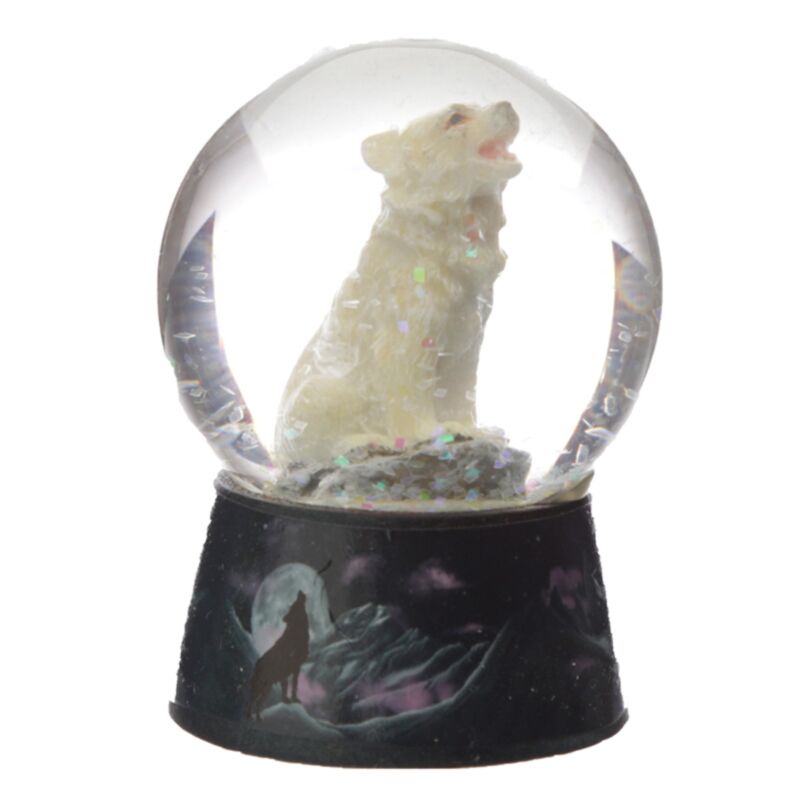 Beschützer des Nordens Traumbeschützer Wolf Schneekugel